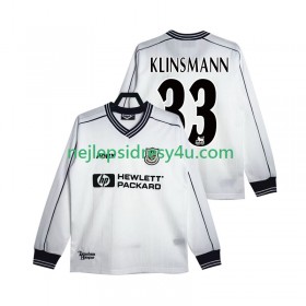 Fotbalový Dres Tottenham Hotspur KLINSMANN 33 1999 Retro Domácí 1997 Dlouhý Rukáv
